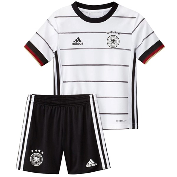 Camiseta Alemania Primera equipo Niños 2020 Blanco